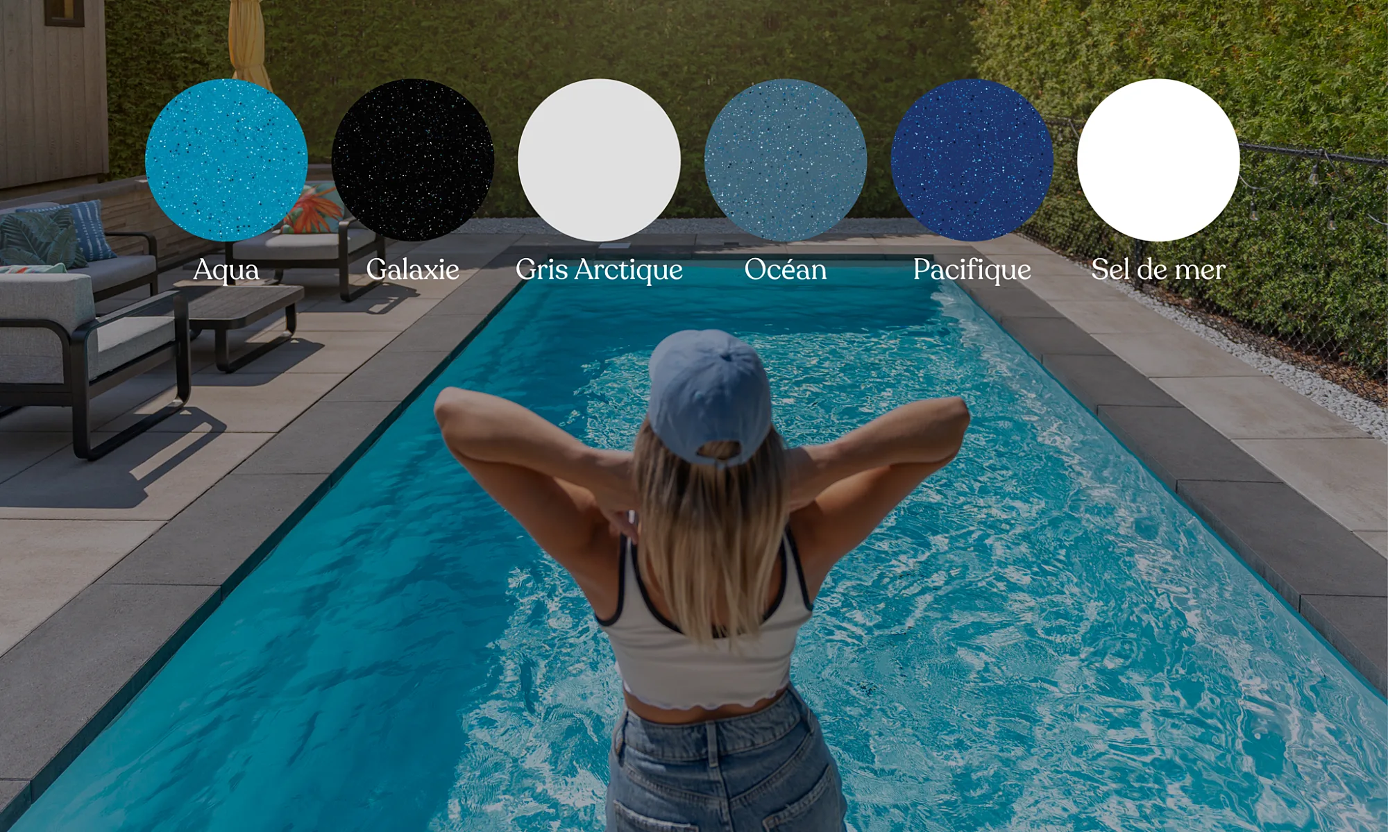 Meilleure couleur de piscine FR