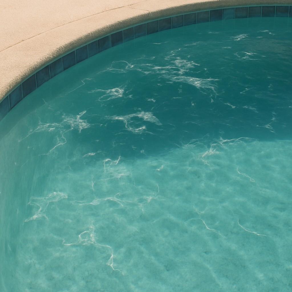 White Pool Algae