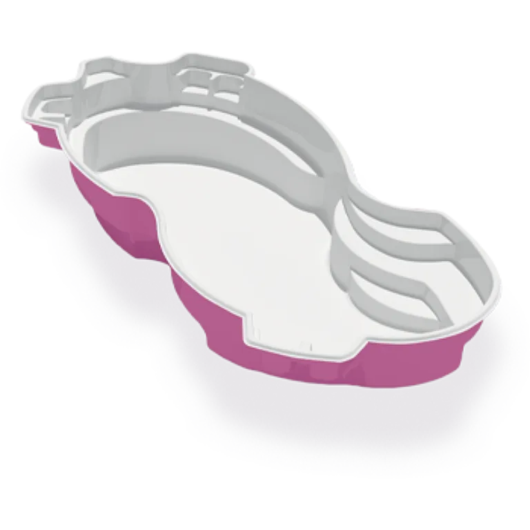 3D render of the Azoria Wasaga fibreglass pool shell