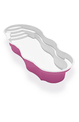 DOLPHIN Oka 1333 13x33 RGB PINK low