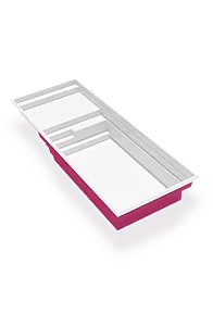 AQUARINO Quartz 1431 14x31 RGB Pink low