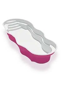 DOLPHIN Oka 1333 13x33 RGB PINK low