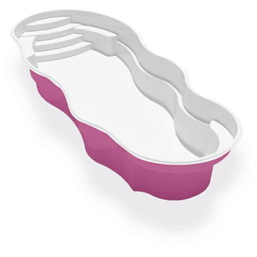 DOLPHIN Oka 1333 13x33 RGB PINK low