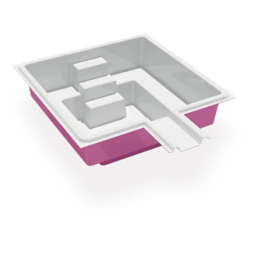 DOLPHIN Trent 8x8 8x8 RGB PINK low