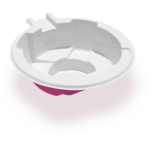 DOLPHIN Roslyn 7x7 RGB PINK low